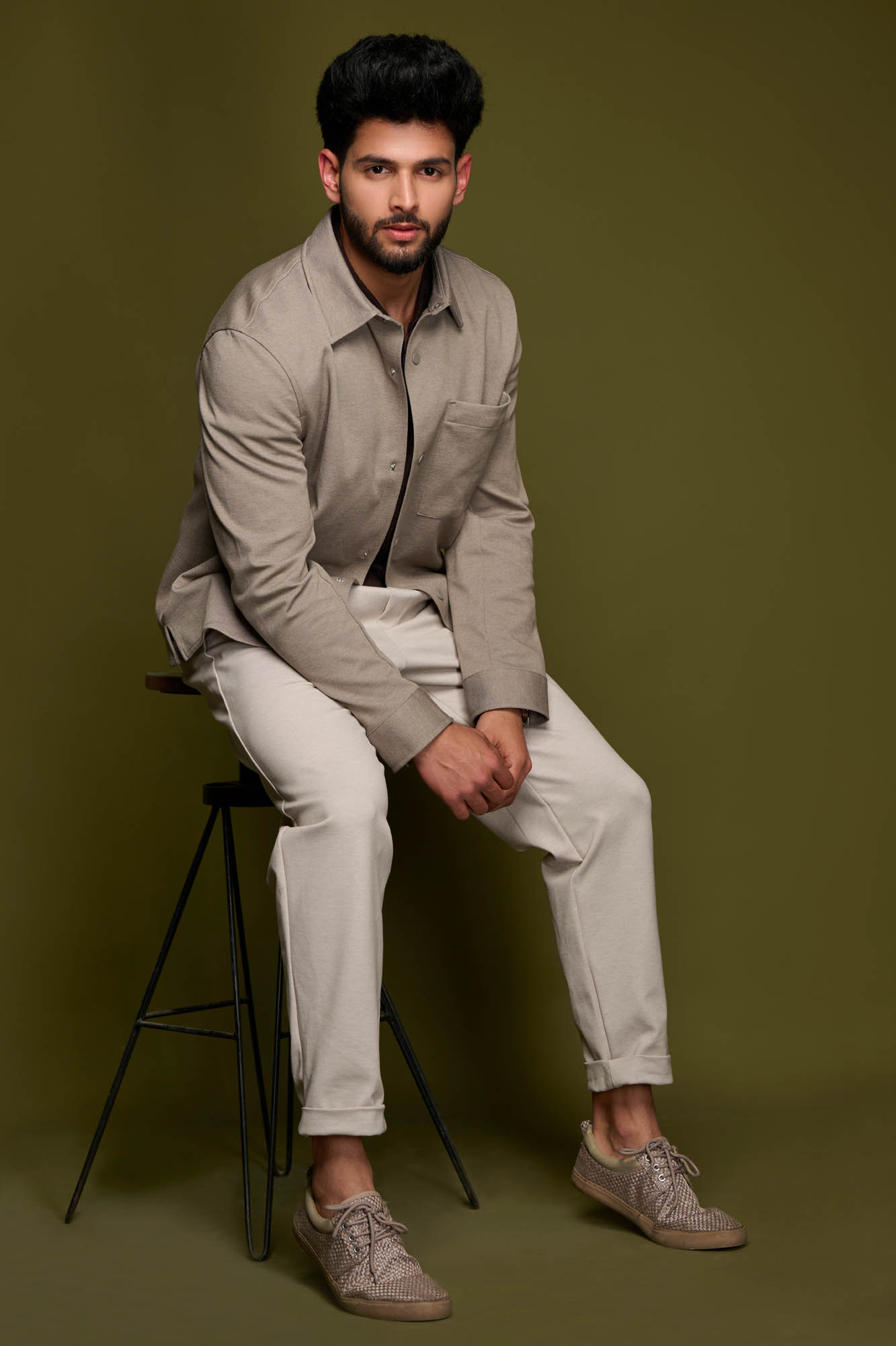 model portfolio for beginners in india casual menswear fashion portrait